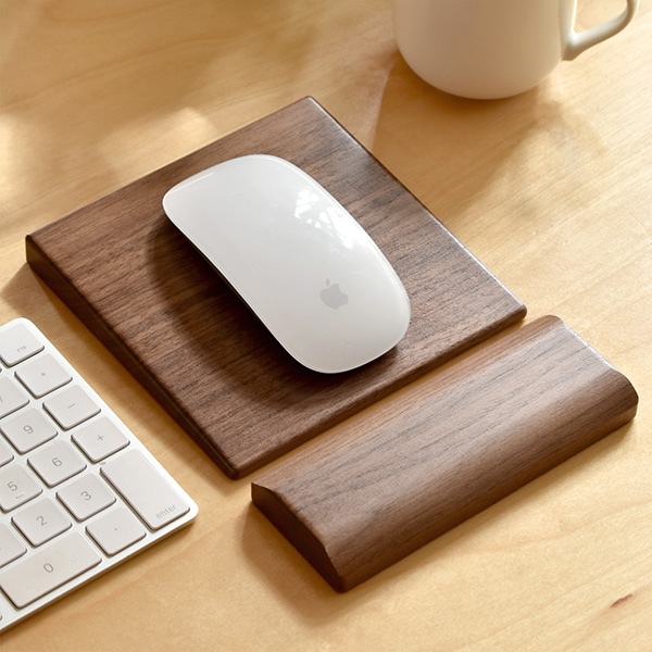 自分のスタイルに合わせられる
フレキシブルな木製マウスパッド「Mouse Pad」