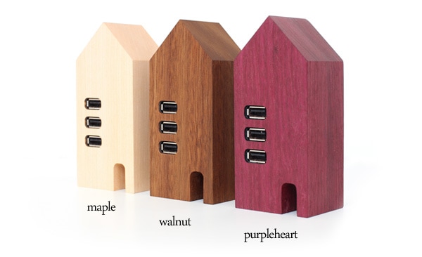 生産終了 Usb Hub House 家の形のかわいい木製usbハブ 北欧風デザイン おしゃれな北欧風木製雑貨 贈り物 名入れギフト Hacoaオンラインストア