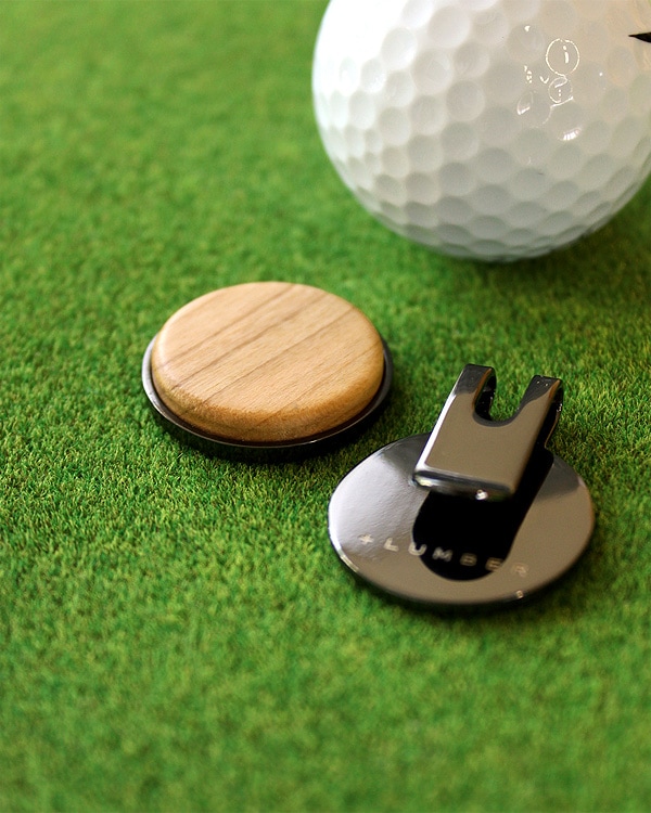 □「Golf Marker」ゴルフが楽しくなる木製グリーンマーカー