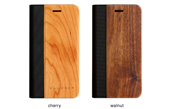 チェリー・ウォールナットの天然木板材をアクセントとしてプラス