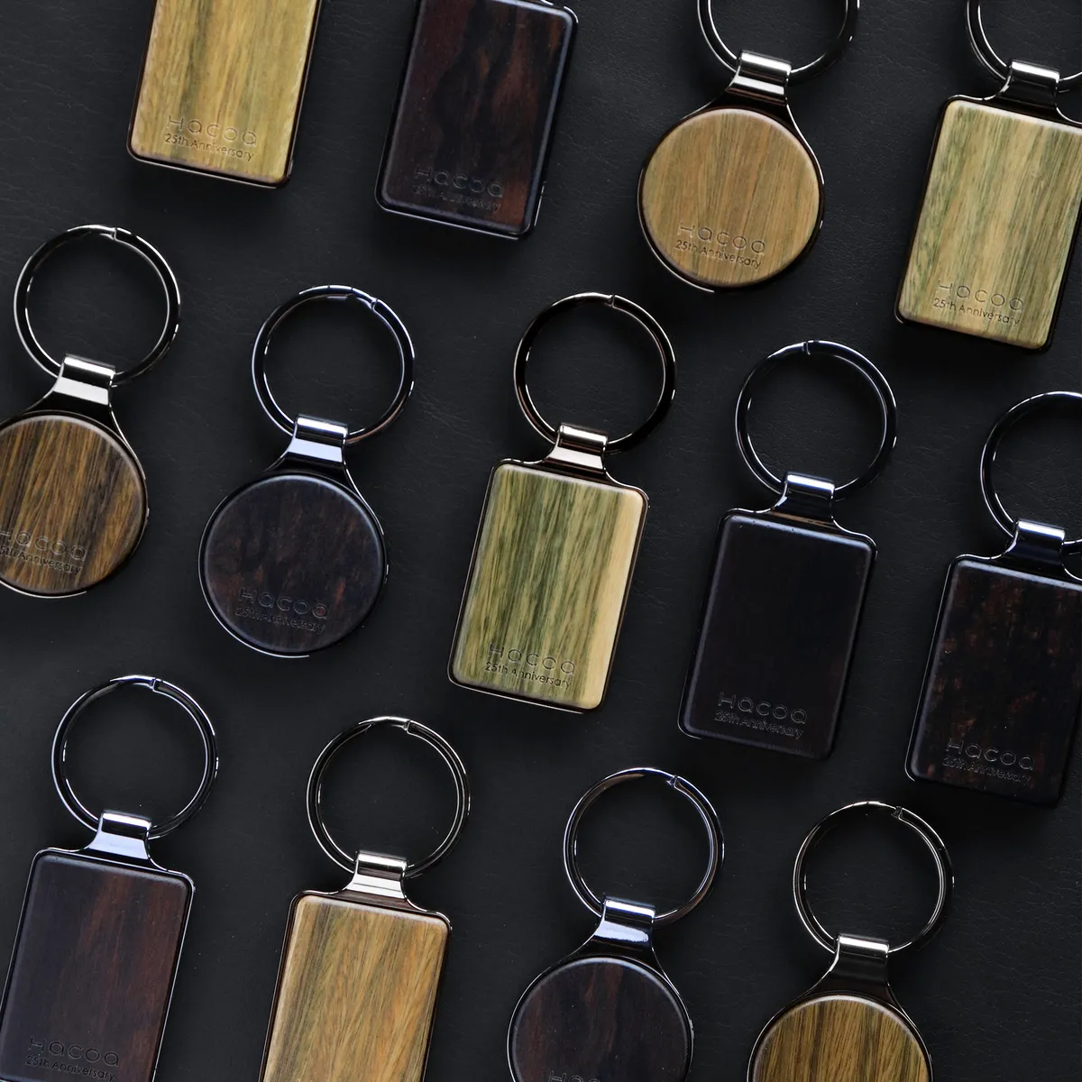 数量限定】「KEYRING 001（パロサント・シャムガキ）」木製