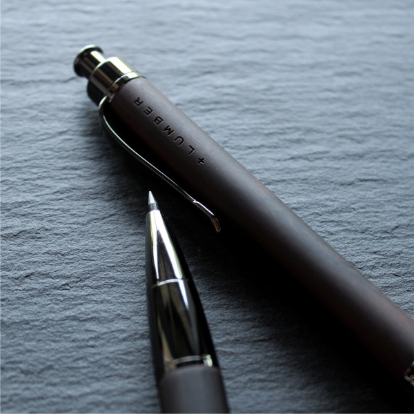 □【プレミアム】「LEAD PENCIL 2mm（黒檀）」大人の鉛筆、高級木材の