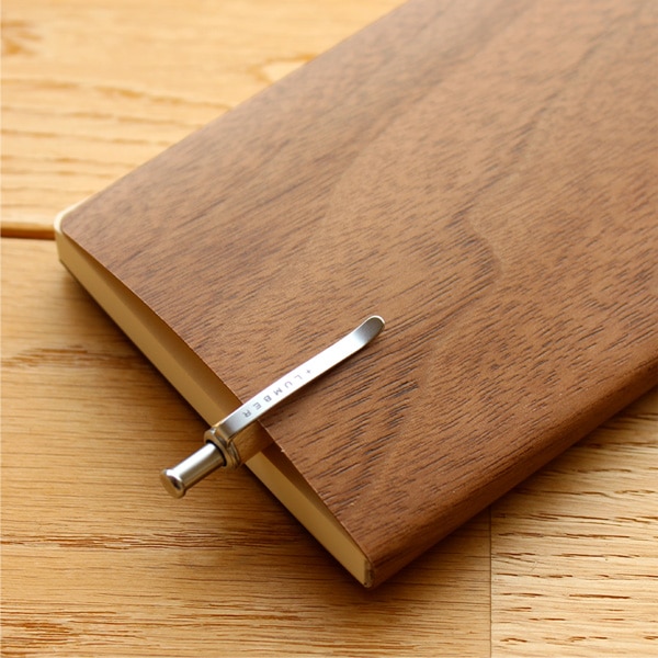 天然木の表紙がおしゃれな木製ノートブック・メモ帳「NOTEBOOK MINI」