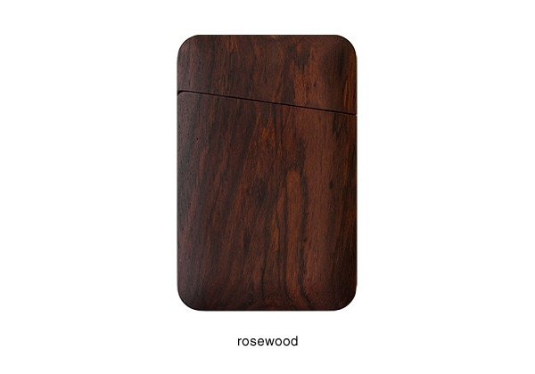 高級木材ローズウッドの木製名刺入れ・カードケース