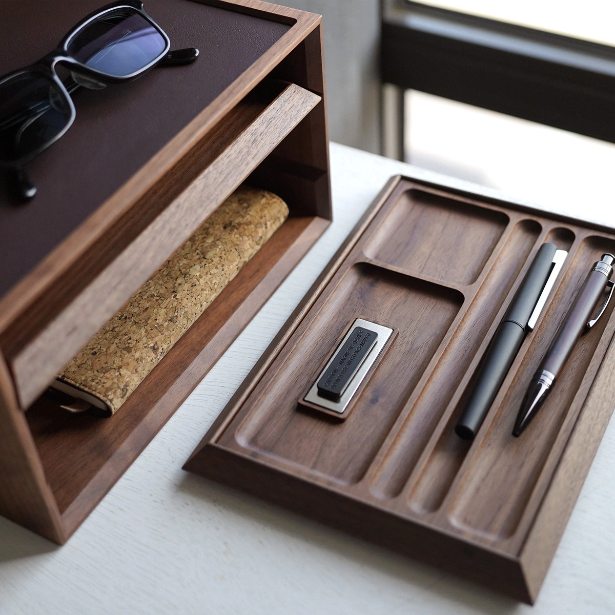 数量限定】25周年記念 木製デスクオーガナイザー｜Desk Organizer