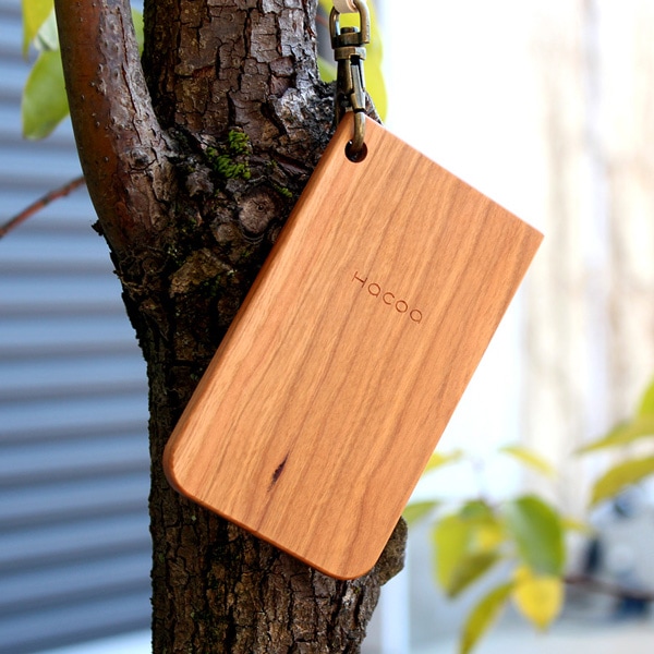 木製ICパスケース・カードケース定期入れ　Hacoaブランド/北欧風デザイン