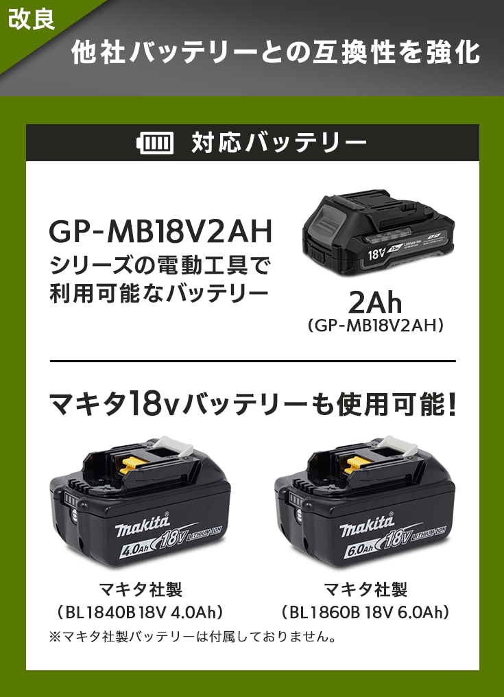 バッテリー式 草芝刈機 バッテリー/充電器セット EP-LM-GCJ21MK | 草刈