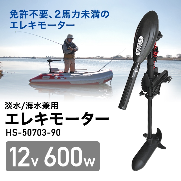 3月大決算SALE】エレキモーター（電動船外機）最大推進力55lb 海水