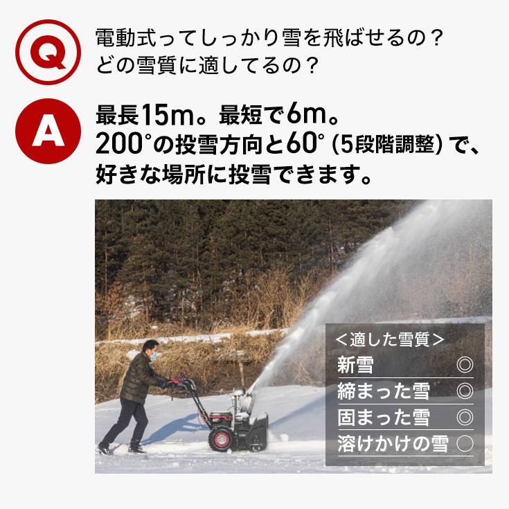 3月大決算SALE】【宅急便で発送】【即納】電動除雪機（大容量 