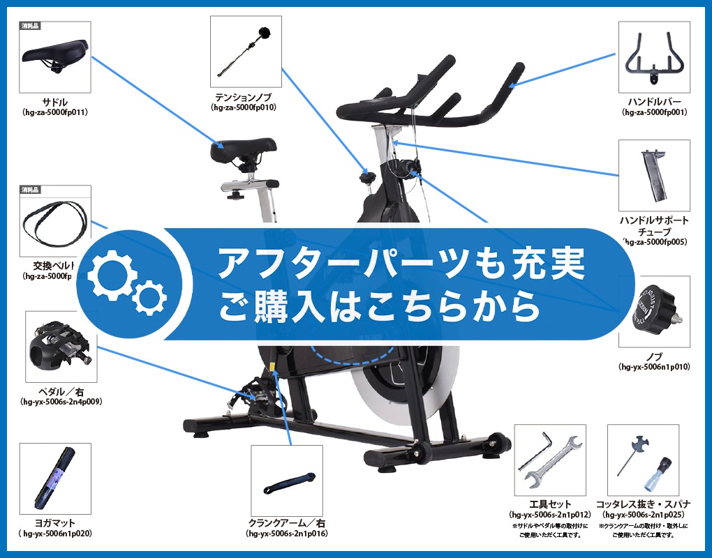 静音 フィットネスバイク 渦電流 メーター付き（カロリー 心拍数 距離