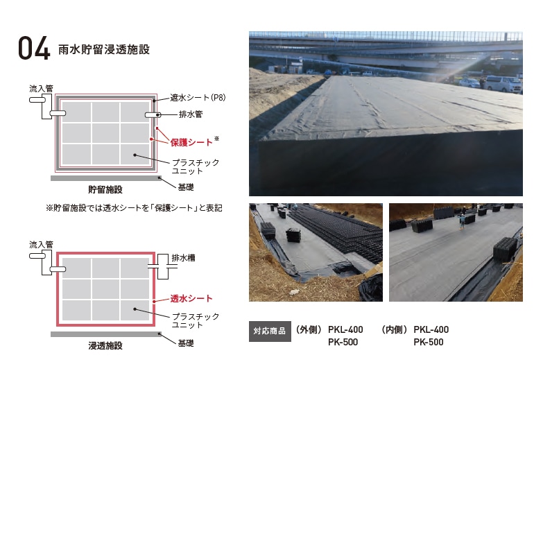 バロン透水シート 施工事例04
