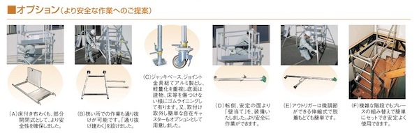 アルミ製簡易作業台 まるち足場 BMS-3 株式会社ナカオ | 左官材料なら