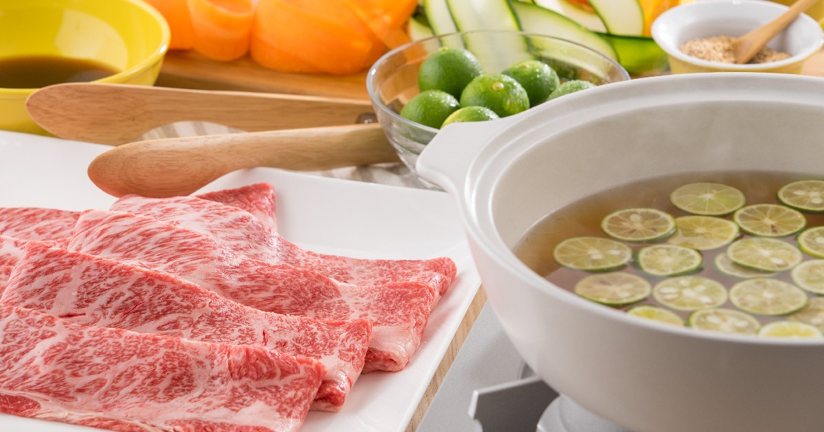 伊万里牛 牛しゃぶセット(2人前) | 博多喜造