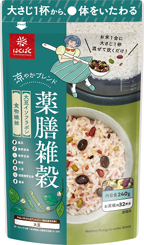 はくばく 涼やかブレンド 薬膳雑穀のパッケージ