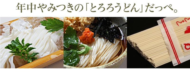 岩手県) 小山製麺 つるつる「とろろうどん」細干麺（1箱・200g×20袋）は○3001～5000円の品の専門店「浜田屋」がNo.1電話問合せOK