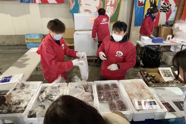 物販コーナーの様子