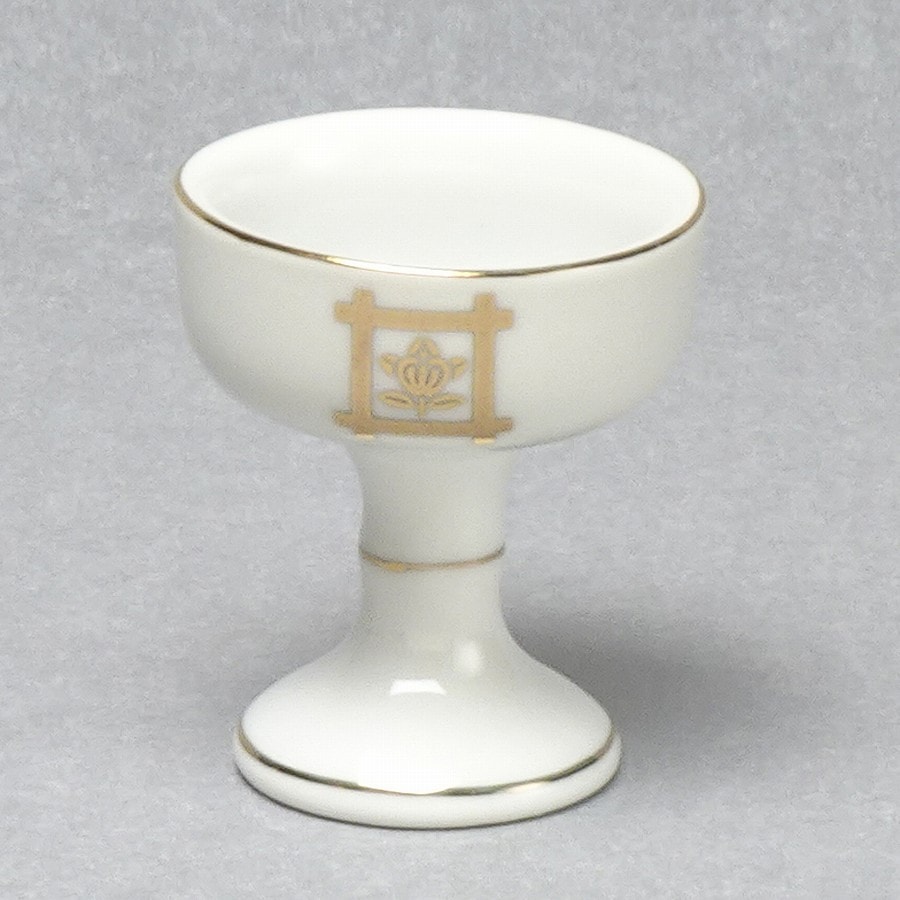 仏飯器】 瀬戸物 法華 中 | 水・ご飯,仏飯器 | お仏壇の浜屋オンライン