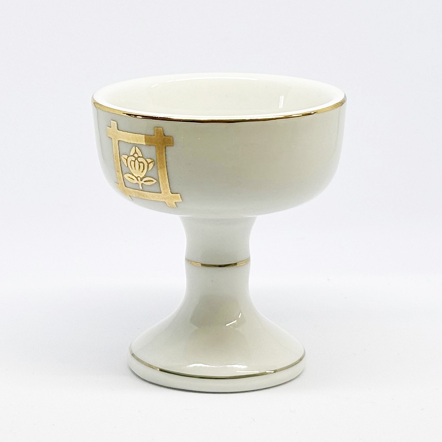 仏飯器】 瀬戸物 法華 中 | 水・ご飯,仏飯器 | お仏壇の浜屋オンライン