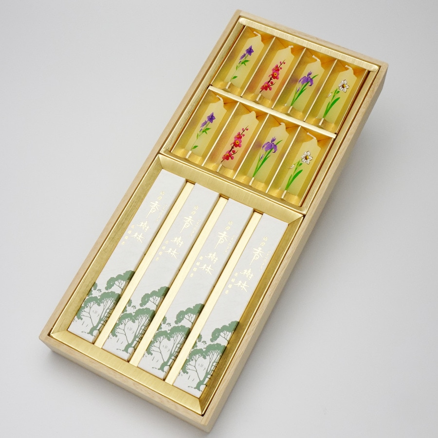 【進物線香】清澄香樹林夕霧二種香