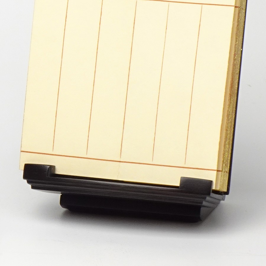 【過去帳台】 （背短） 黒檀 河邦 （3～3.5寸）