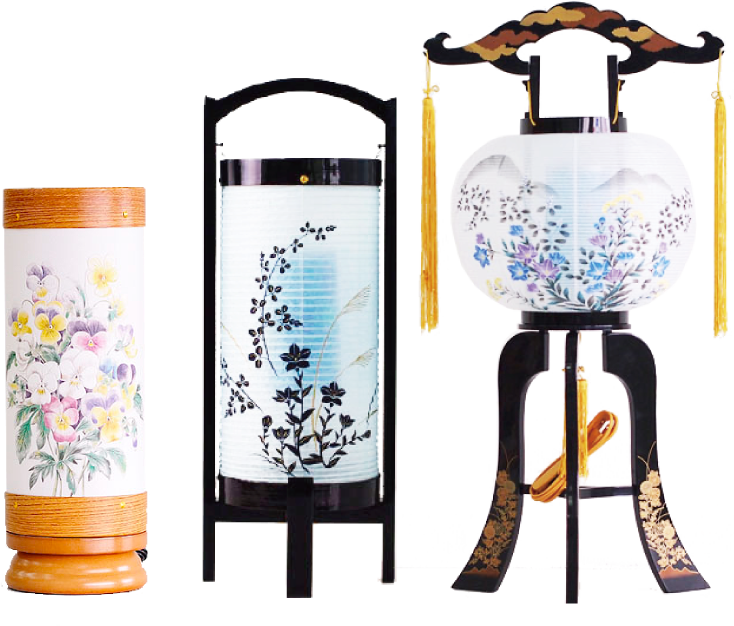 盆提灯回転提灯 K-19 盆ちょうちん /盆提灯_盆ちょうちん_初盆_お盆