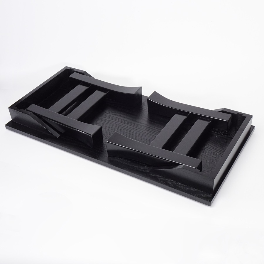 【お供え机】二月堂机 （総黒） 20号