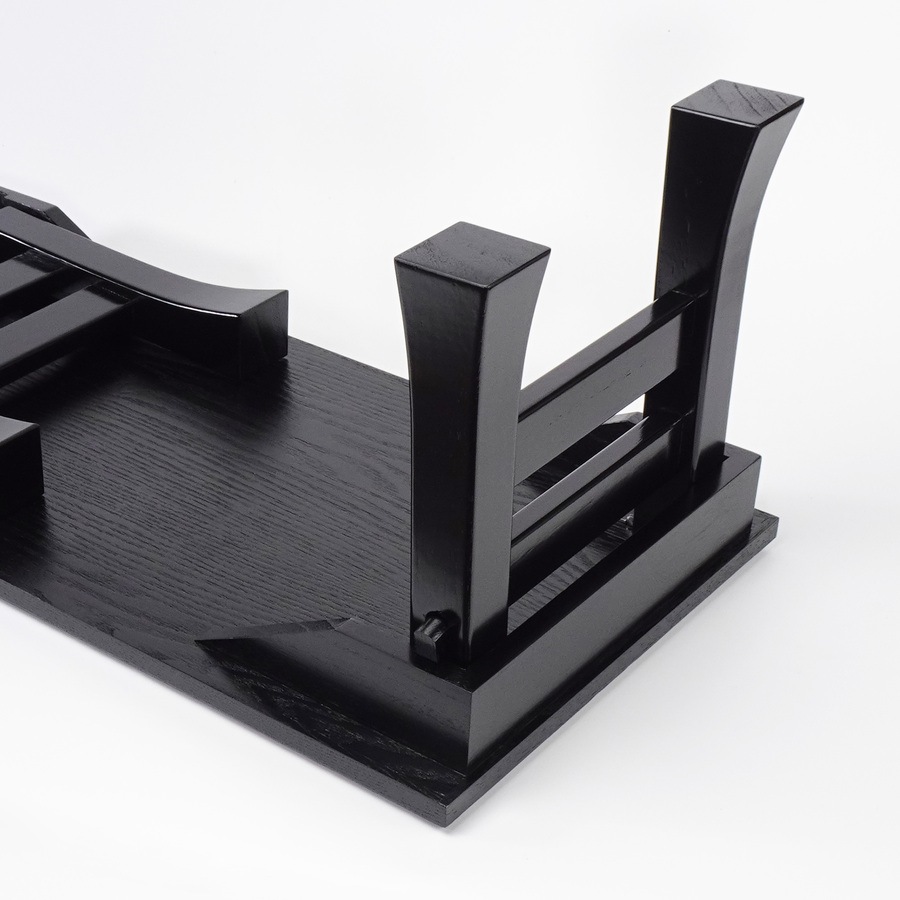 【お供え机】二月堂机 （総黒） 20号