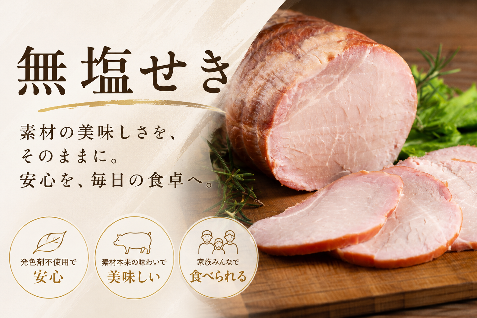 無 塩 せき と は