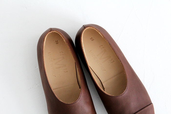 【SALE 40%OFF】“M”（エム）キャップトゥスリッポンシューズ SEC-XXX “M”FROM ITALY-hana shoes & co.
