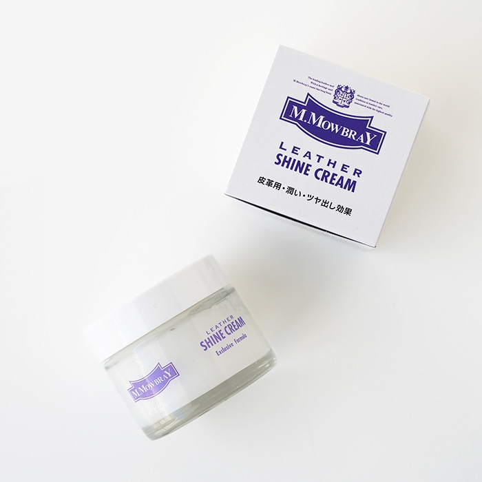 M.MOWBRAY エム.モゥブレィ LEATHER SHINE CREAM / ガラスレザー