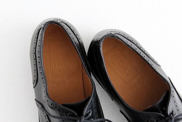 ANDALS アンダルス レースアップシューズ No.735 / rubber soleモデル メンズ 靴-hana shoes & co.