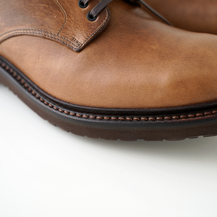 chausser ショセ プレーントゥレースアップシューズ C-7059 chromexcel