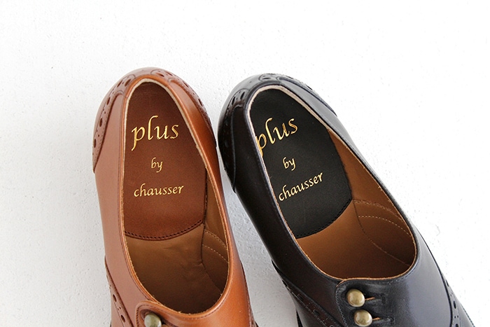 plus by chausser プリュス バイ ショセ ボタンシューズ PC-5050 レディース 靴-hana shoes & co.