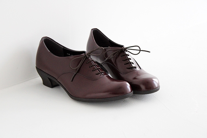 ショセ トラベル シューズ / TRAVEL SHOES by chausser トラベルシューズ バイ ショセ レースアップシューズ TR-007  BDG ガラスレザー レディース 靴-hana shoes & co.