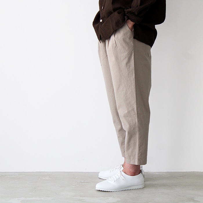 エヴァムエヴァ パンツ evam eva コットン タック パンツ cotton tuck pants E231T116 レディース-hana  shoes & co.