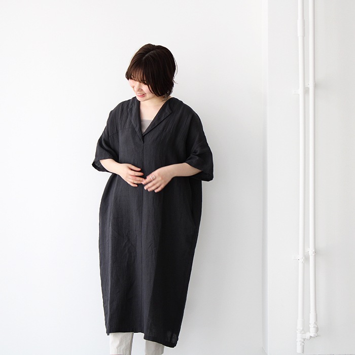 エヴァムエヴァ ワンピース evam eva コットンリネン ワンピース cotton linen one-piece E231T155  レディース-hana shoes & co.