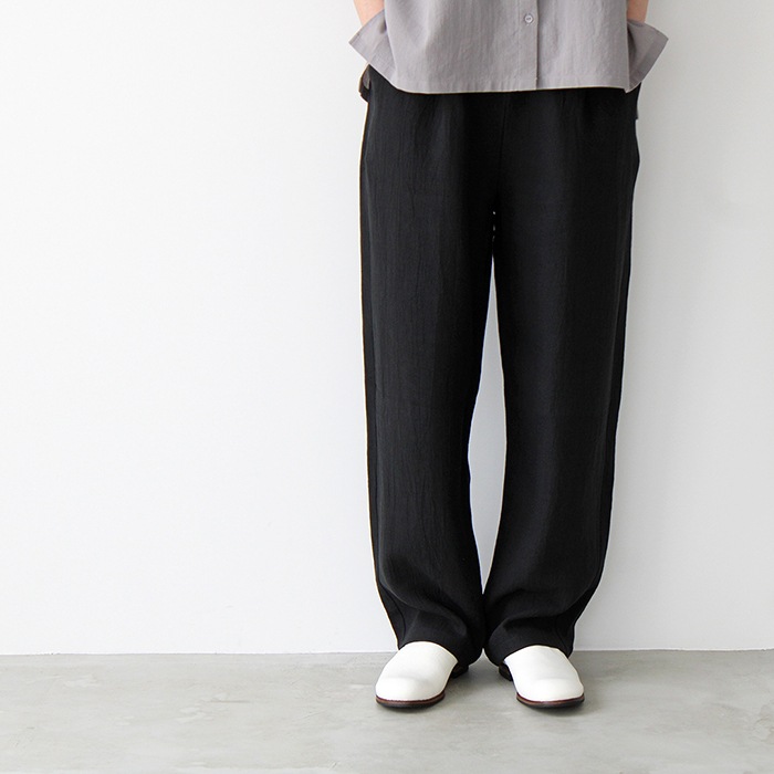 エヴァムエヴァ パンツ evam eva リネン ワイド パンツ linen wide pants E231T218 レディース-hana shoes  & co.