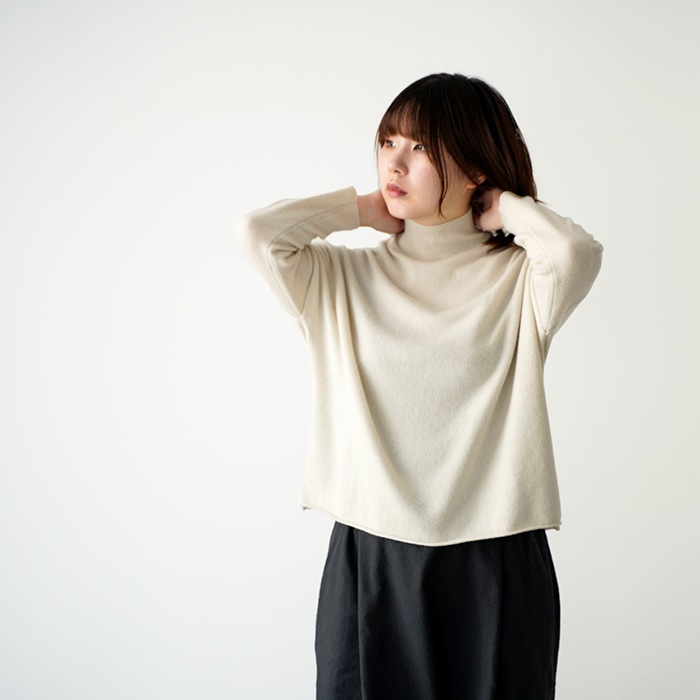 evam eva エヴァムエヴァ cashmere turtleneck カシミアタートルネック