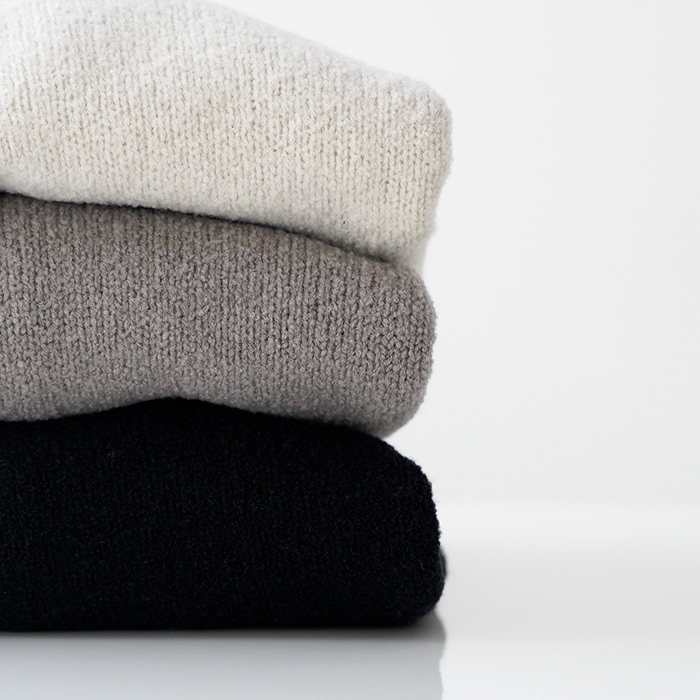 evam eva エヴァムエヴァ ニット renew-wool turtleneck リニュー