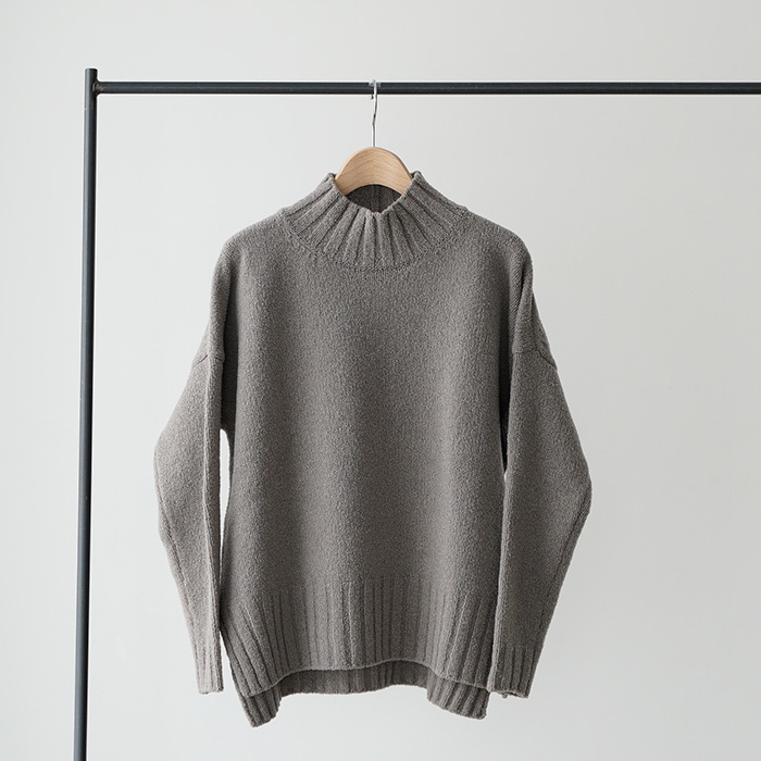 evam eva エヴァムエヴァ ニット renew-wool turtleneck リニュー