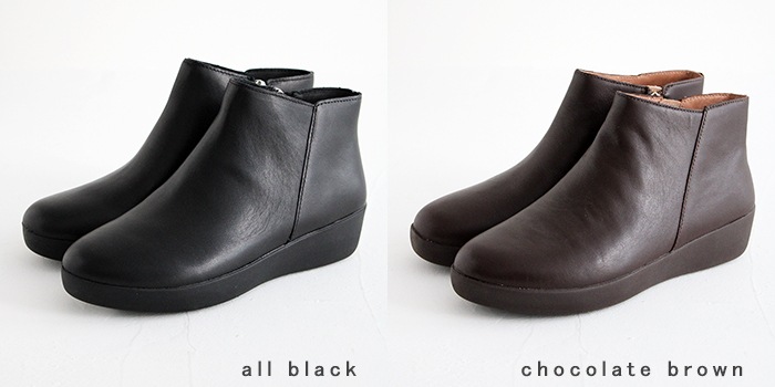 fitflop フィットフロップ SUMI LEATHER ANKLE BOOTS スミ レザー 