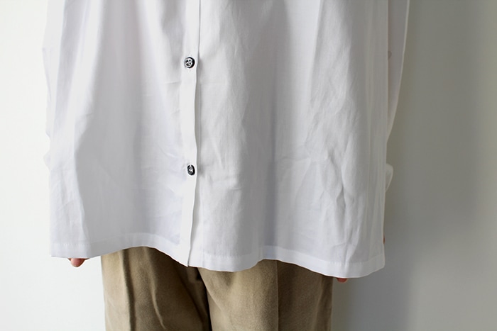 Honnete オネット LONG SLV GATHER SHIRTS ロングスリーブギャザー
