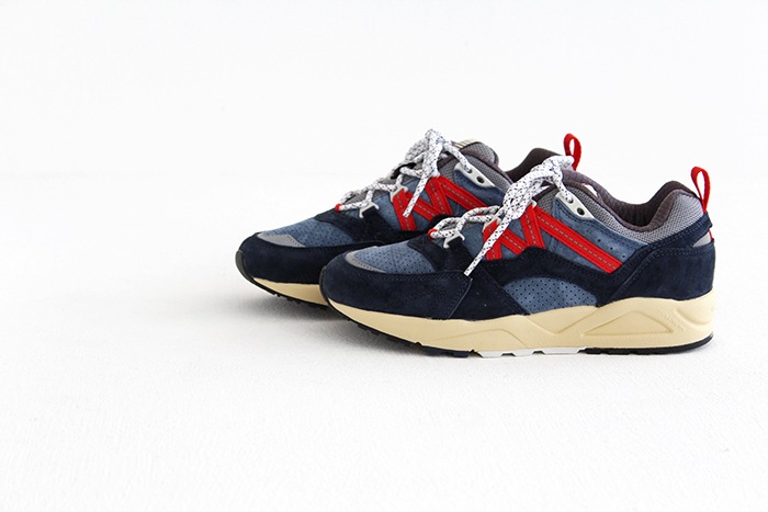 KARHU カルフ スニーカー ランニングシューズ FUSION 2.0 フュージョン india ink/fiery red レディース-hana  shoes & co.