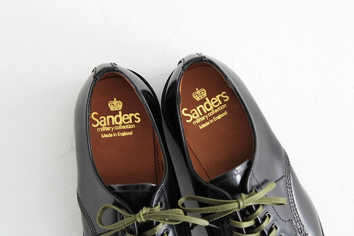 Sanders サンダース 2247B Female Military Officer Shoe ミリタリー オフィサーシューズ レディース  靴-hana shoes & co.