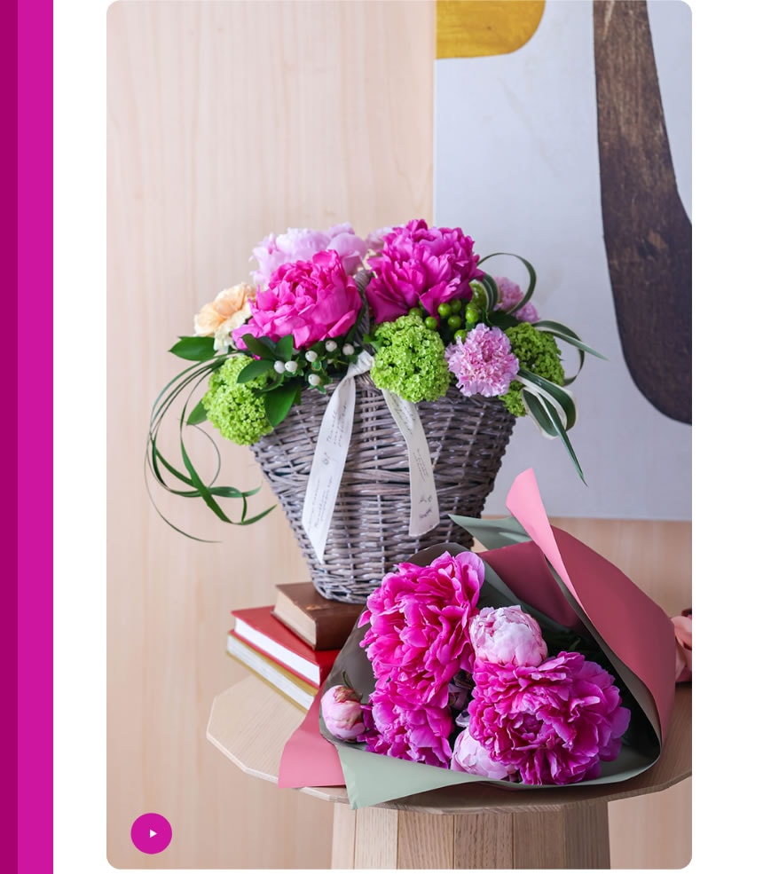 Hanahiroの母の日　アレンジメント「ピオニーガーデン」