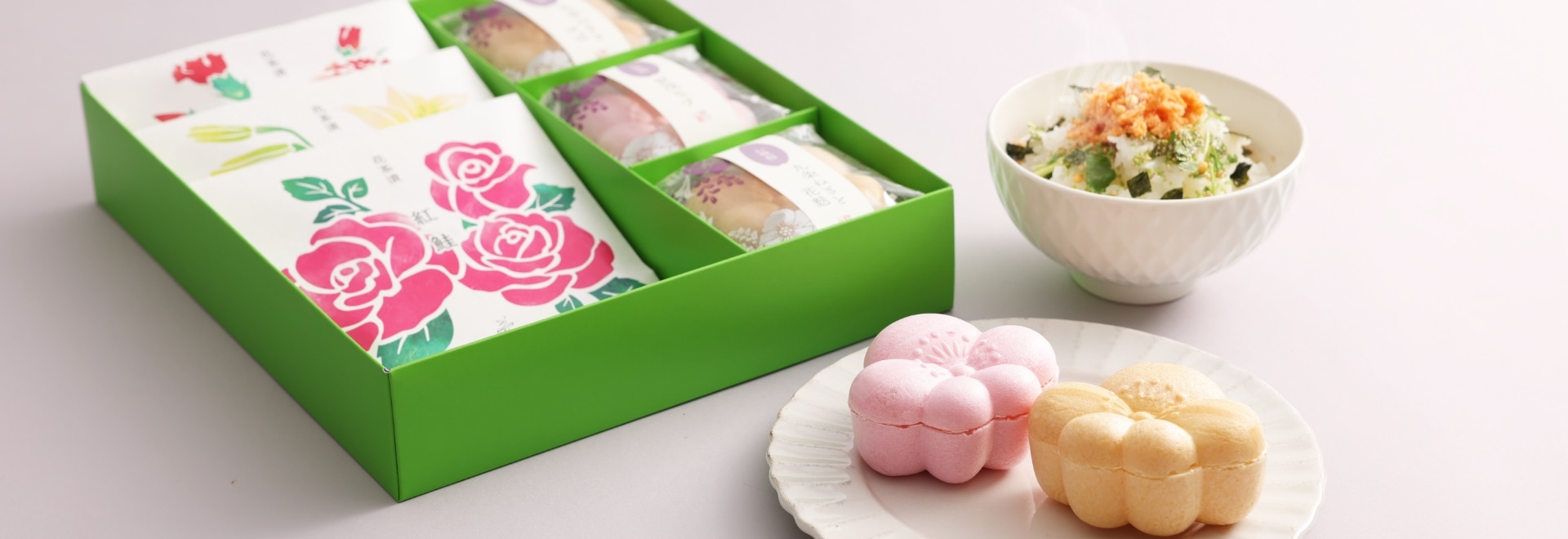 詰合せ,花椀もなか・花茶漬け 詰合せ | 株式会社花一会