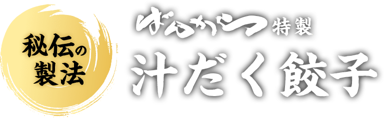 ばんから特製 汁だく餃子