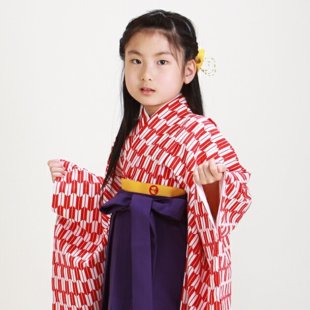 7歳女の子 袴 はいからさん 卒園・七五三 7歳女の子 袴 はいからさん