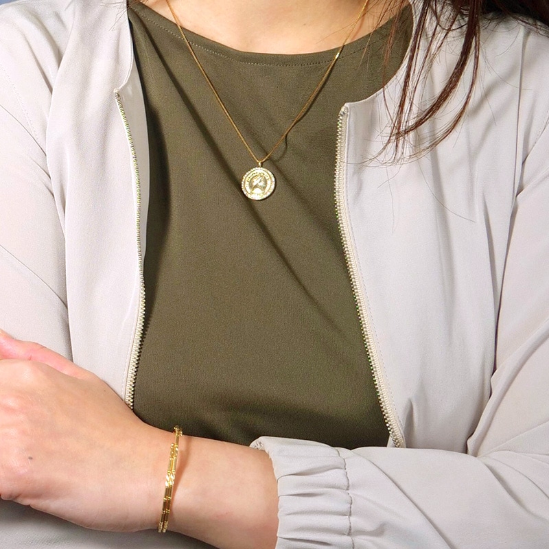 Gold Jewelry】 K18YG イエローゴールド ダイヤモンド 0.34ct クイーン