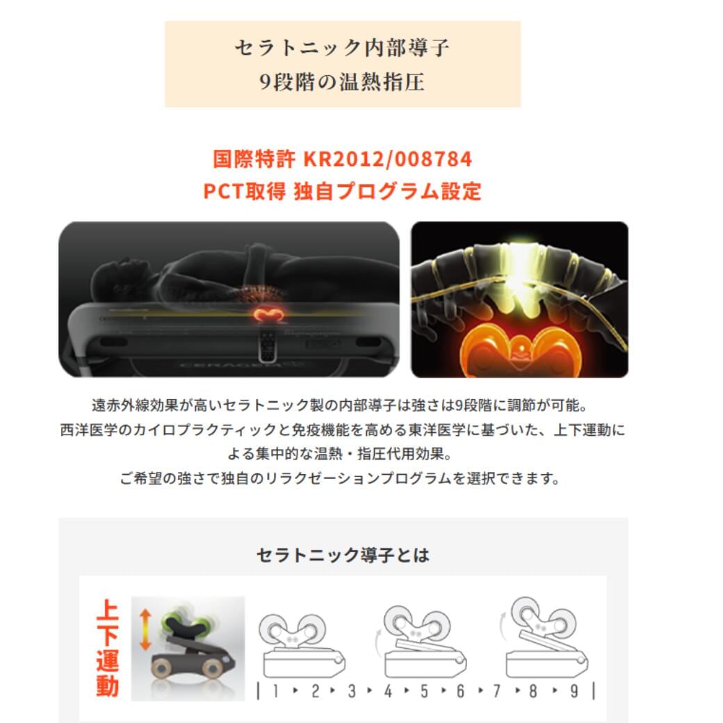 セラゼムマスターV4 脊椎セラピーマシーン【管理医療機器】